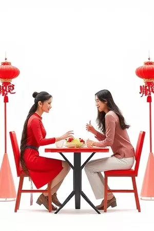 三刻钟剧场竖版海报，舞台幕布与聚光灯